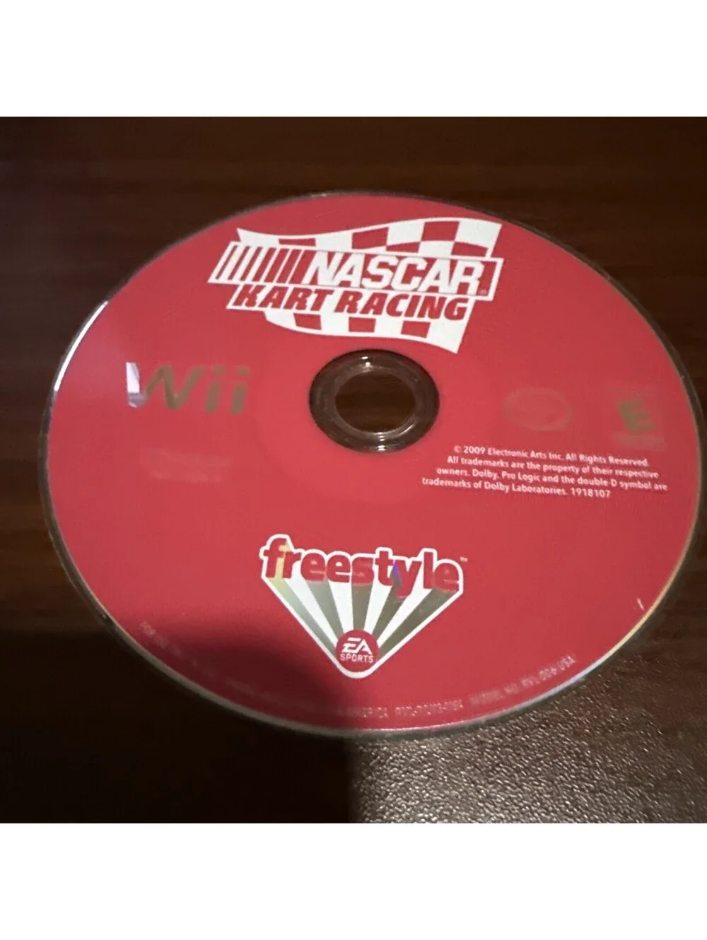 nascar kart racing wii Working Disk only